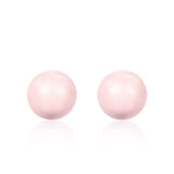 Frappé aux fraises Pearl Earrings