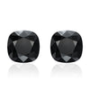 Jet Noir Cushion Earrings (Mini)