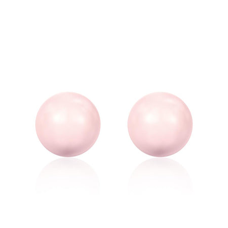 Mauve Royal Pearl Earrings