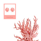 Corail Rose Rivoli Earrings